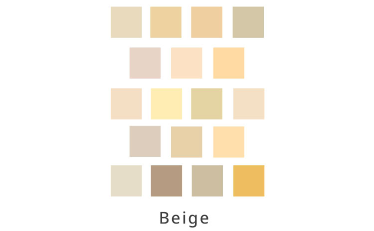 色彩のプロがおすすめするベージュに合う色とベージュパンツのコーデ例