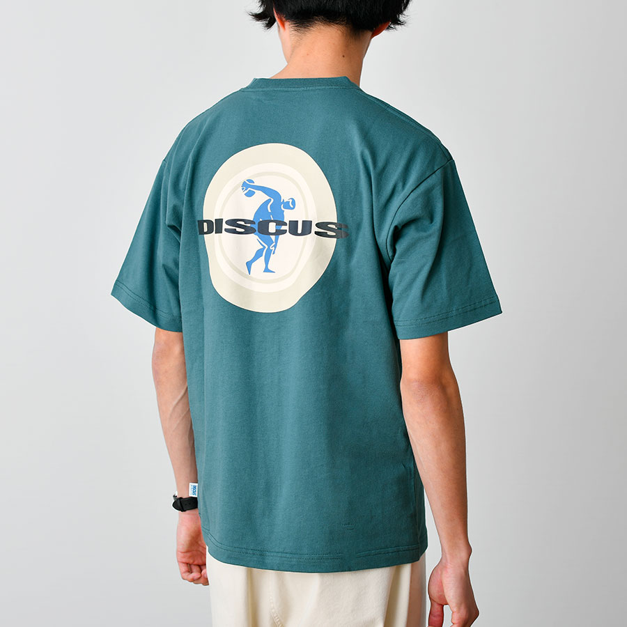DISCUS(R) USAコットン プリントTシャツの商品ページはコチラ