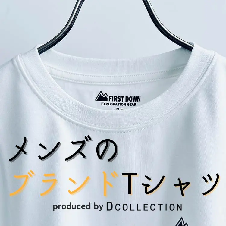 2024年最新版】おすすめの年代別メンズTシャツブランド30選｜Tシャツ選びの完全ガイド -  30代・40代・50代からのメンズファッション通販Dcollection